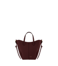 Cyme Tote Nano - Textured Black Cherry